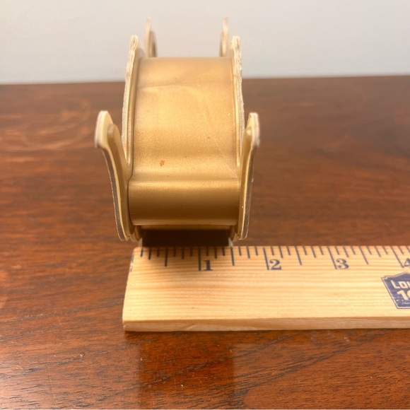 Vintage Miniature Tea Set by B. Shackman 1983 Gold Plastic Die cut Teapot Box - Picture 10 of 10